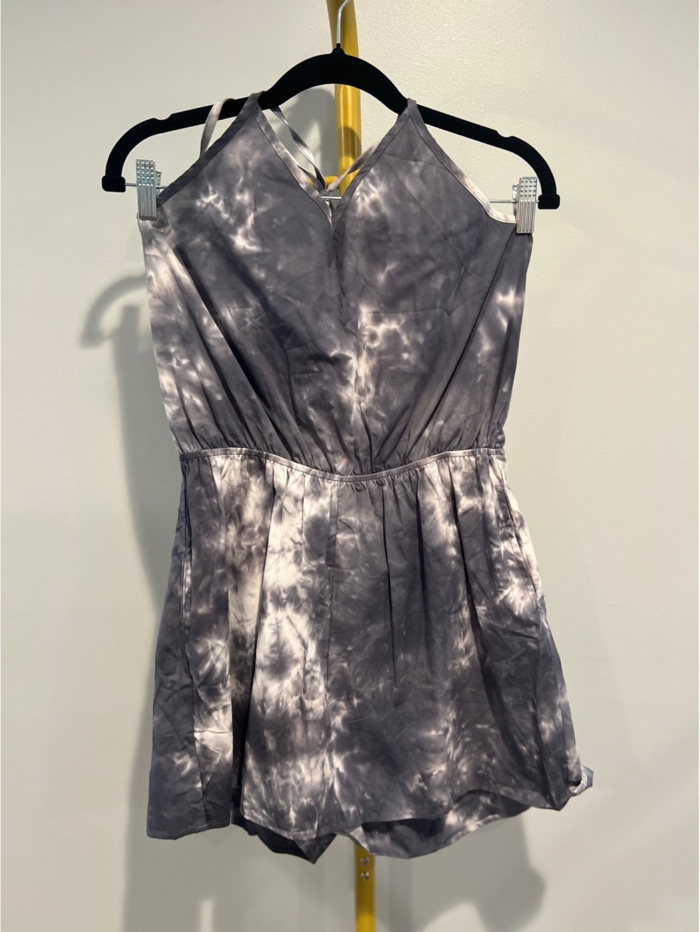 NWT CUPSHE Tie-Dye Halter Romper